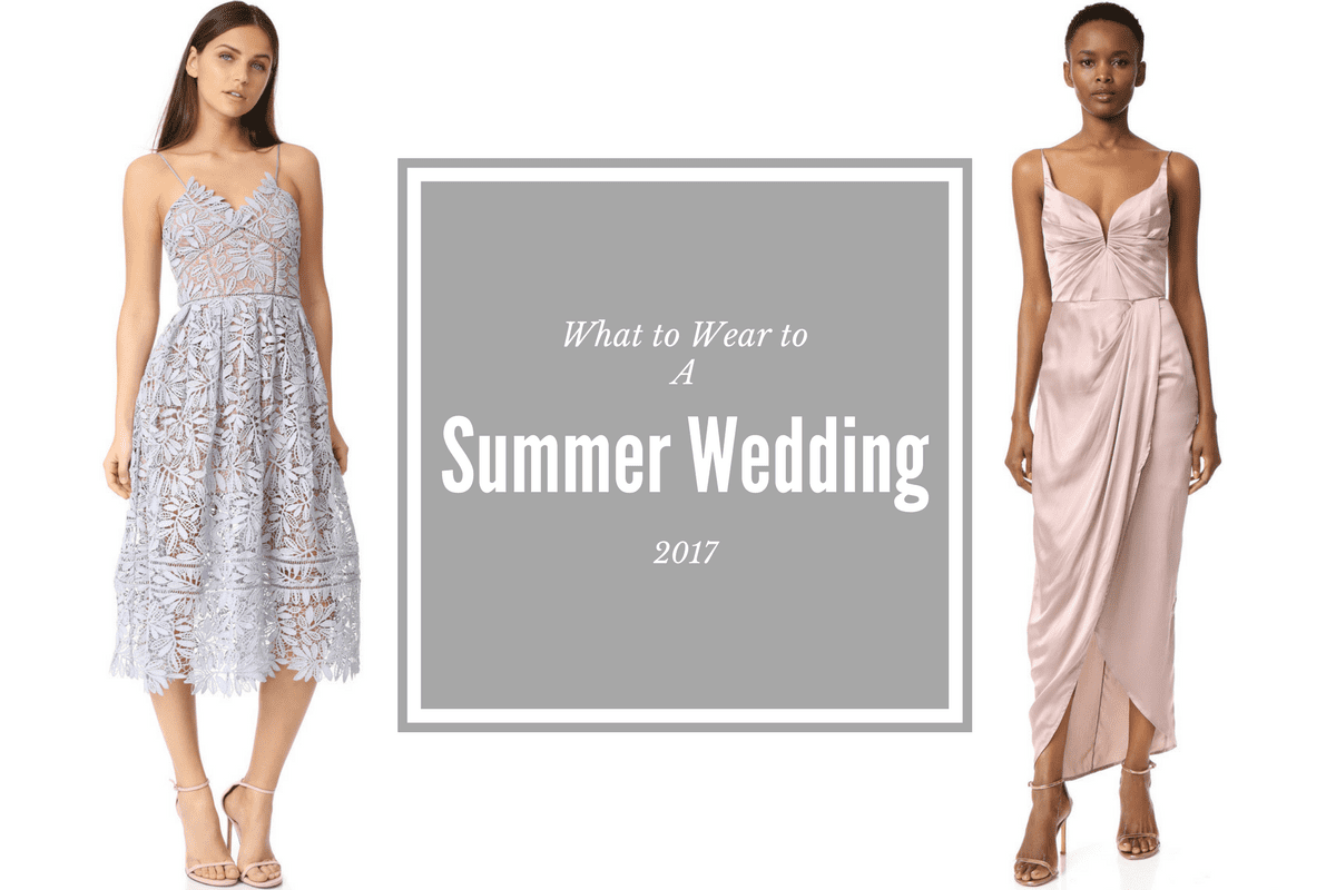 What to wear at a summer wedding