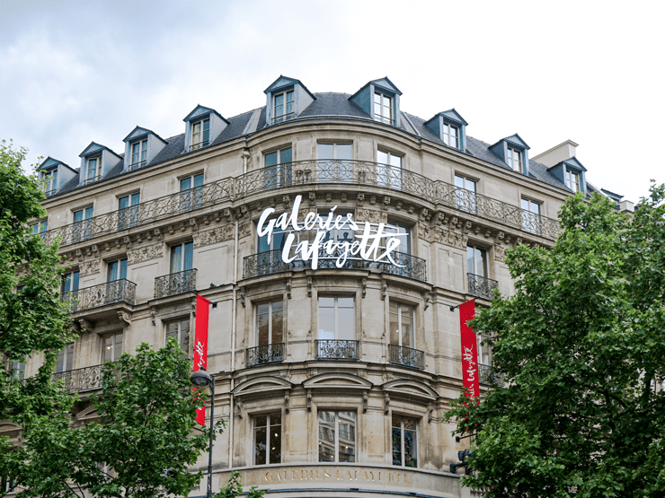 Galeries Lafayette in Paris 