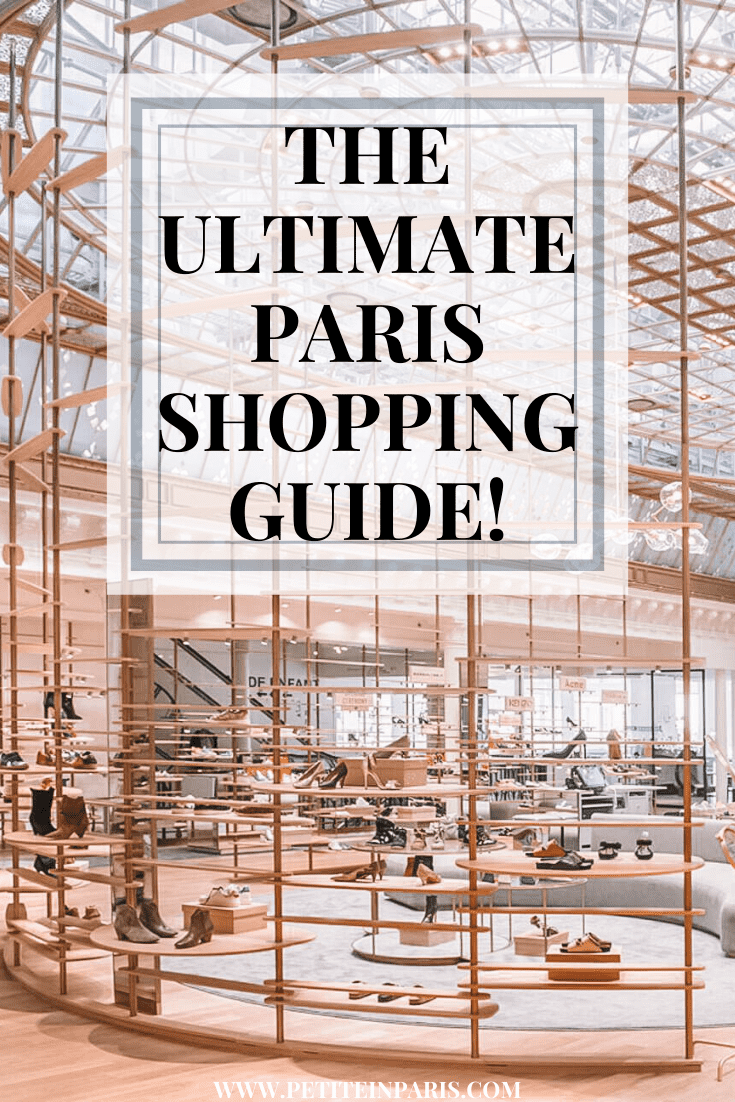 paris shopping guide