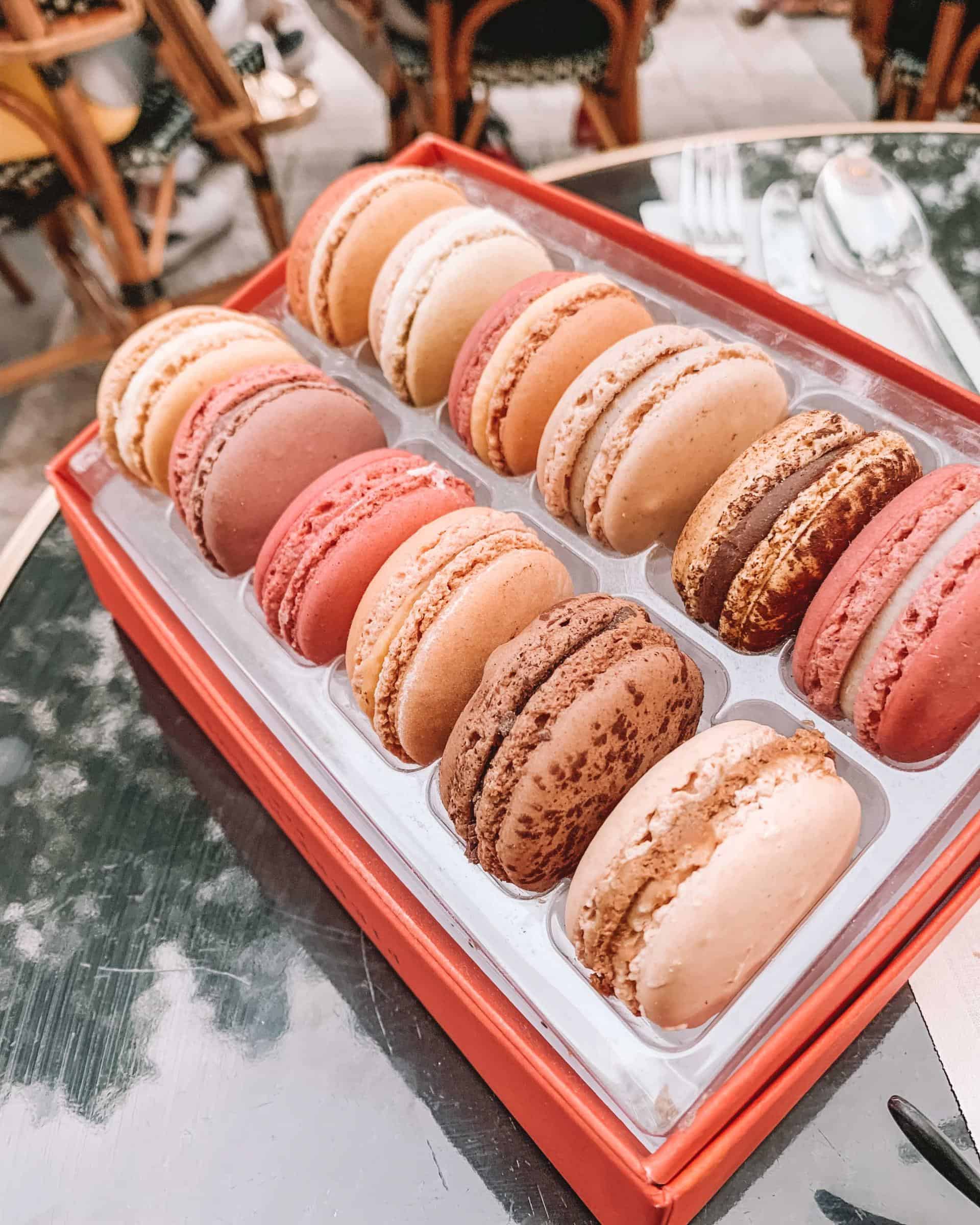 Macaron Store In Paris France