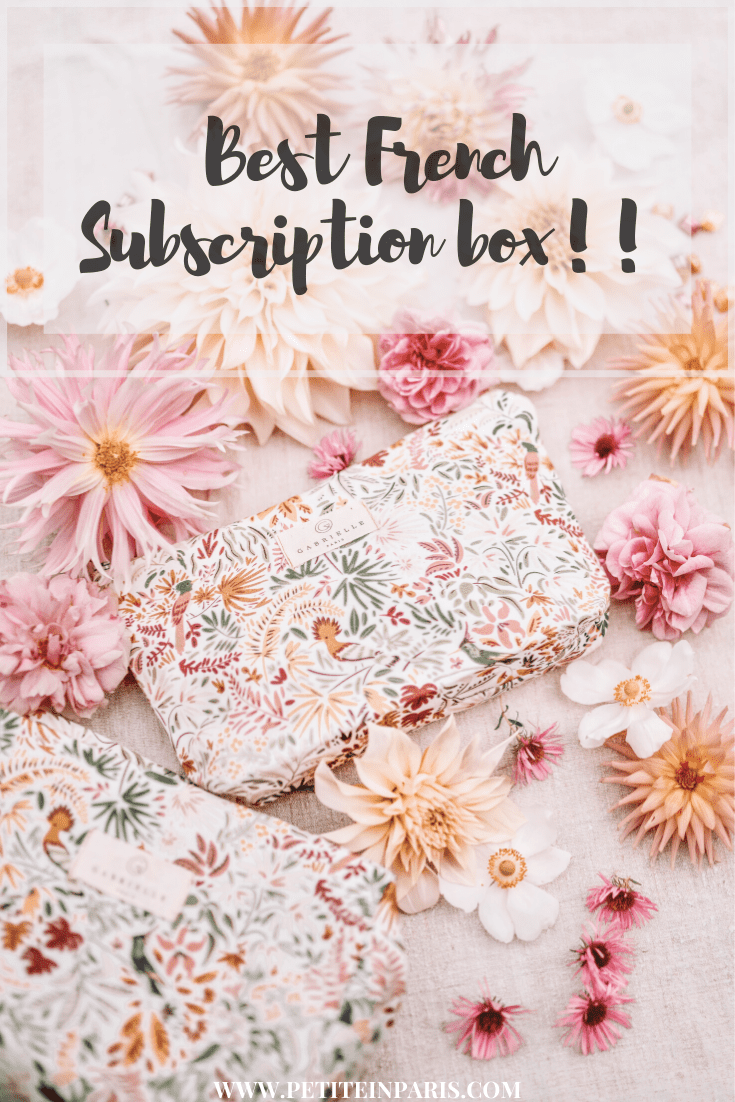 my stylish french subscription box in Paris