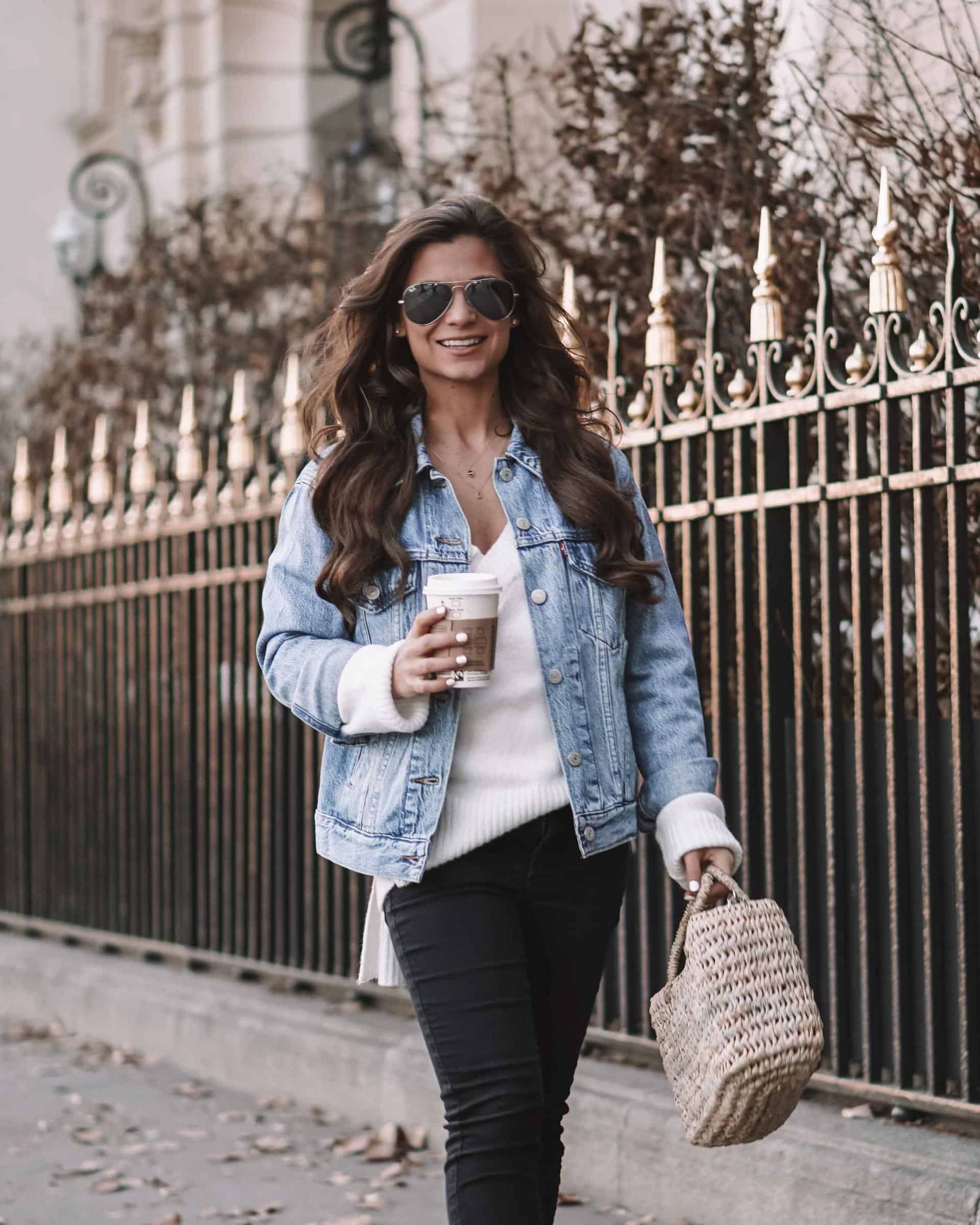 How to Wear a Denim Jacket With Jeans: 6 Outfits for Women | Who What Wear