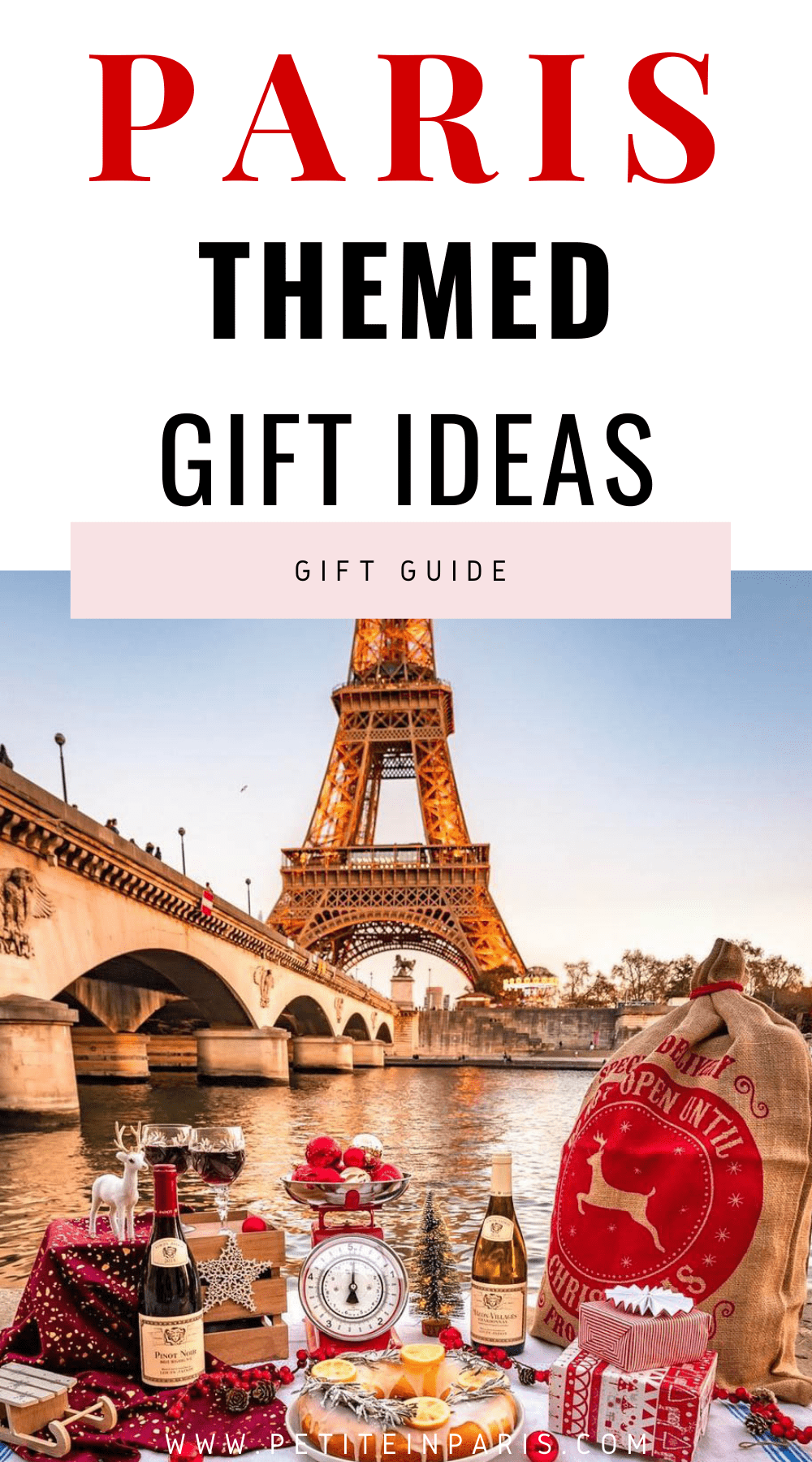 Paris themed Christmas gift ideas