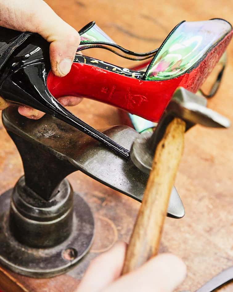 how to repair your Christian Louboutin shoes