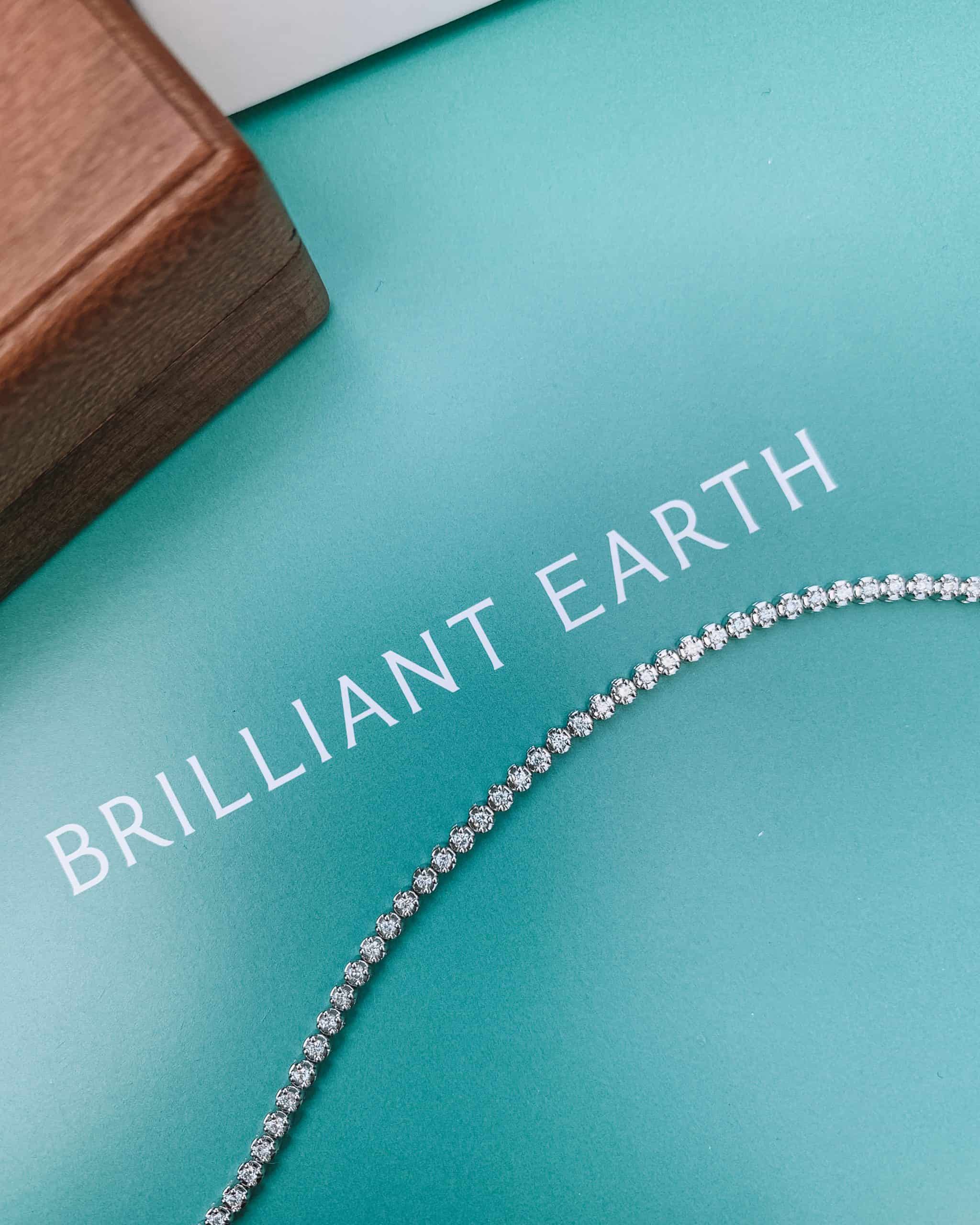 brilliant earth diamond tennis bracelet logo