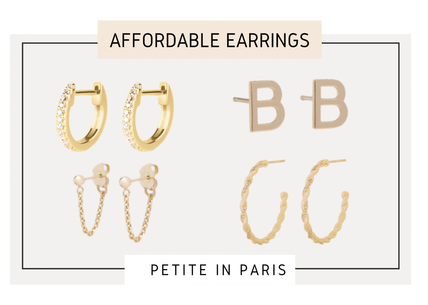 Affordable fine Jewelry Earrings