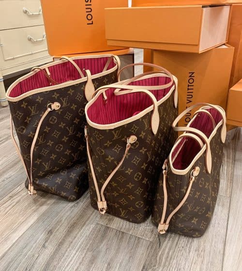 Louis Vuitton Neverfull Size Comparison Guide 2023 • Petite in Paris