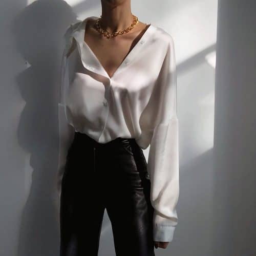 What to Wear Leather Pants With in 2023 • Petite in Paris