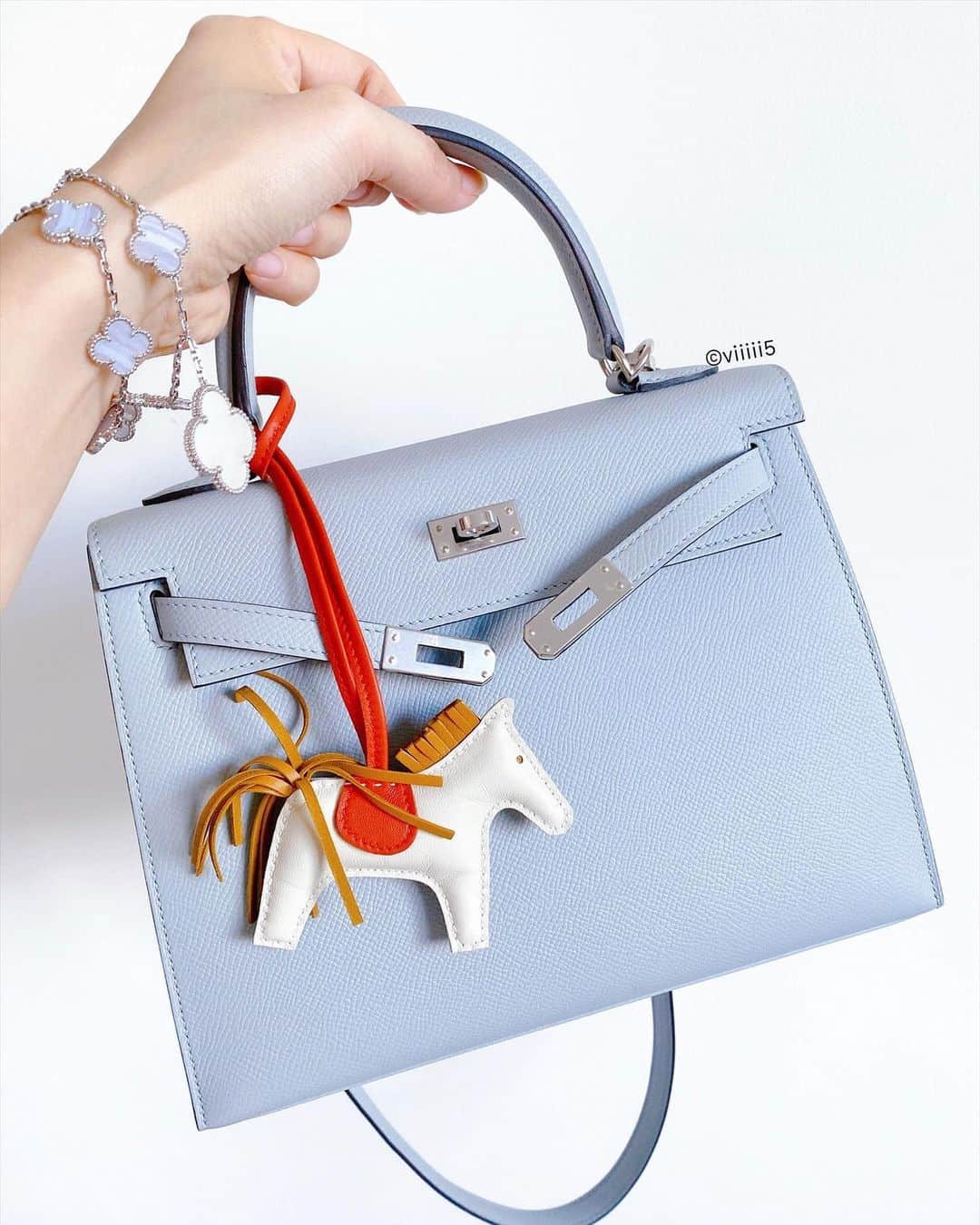How to style a Hermes Rodeo Charm
