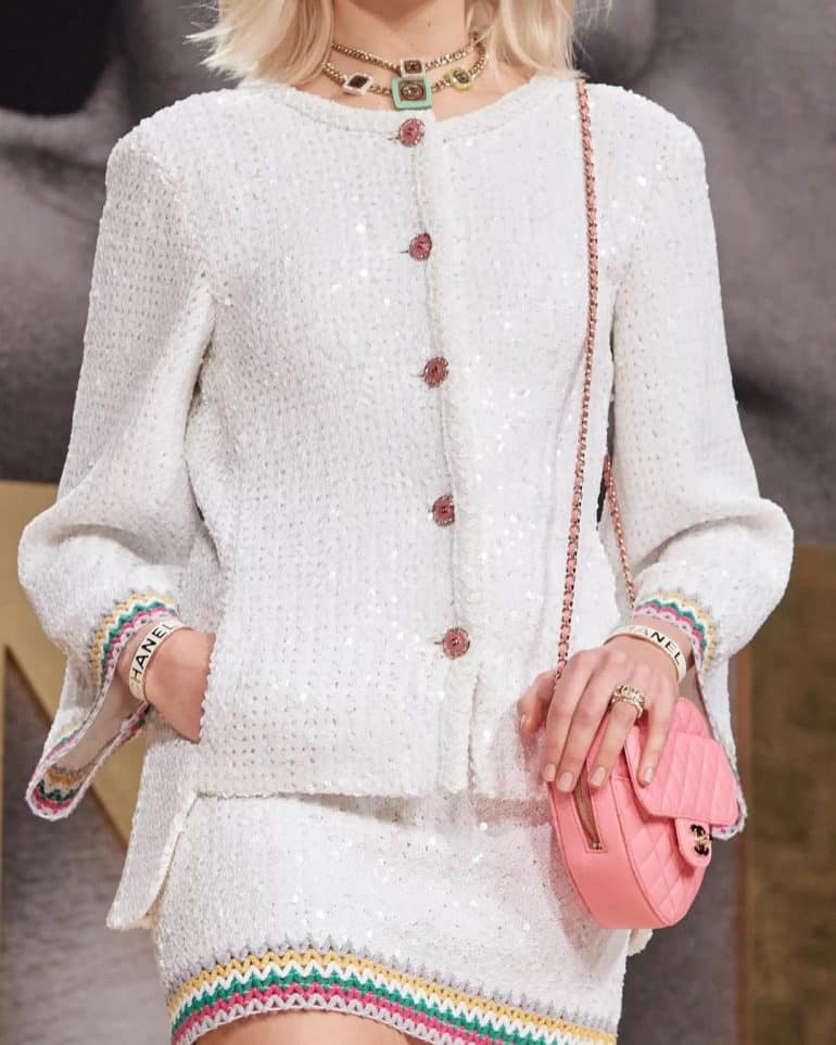 Chanel Heart Shaped Bag Details • Petite in Paris