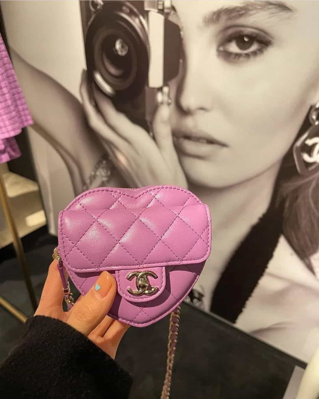 New Chanel Heart Shaped Bag for 2022￼ • Petite in Paris