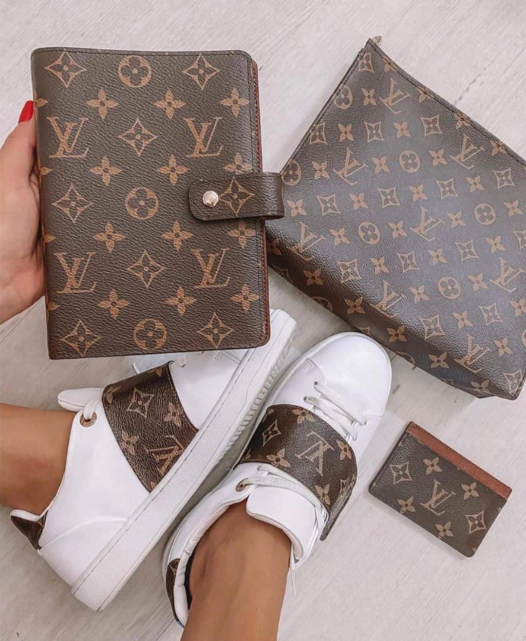 Louis Vuitton Shoes, Planner and clutch
