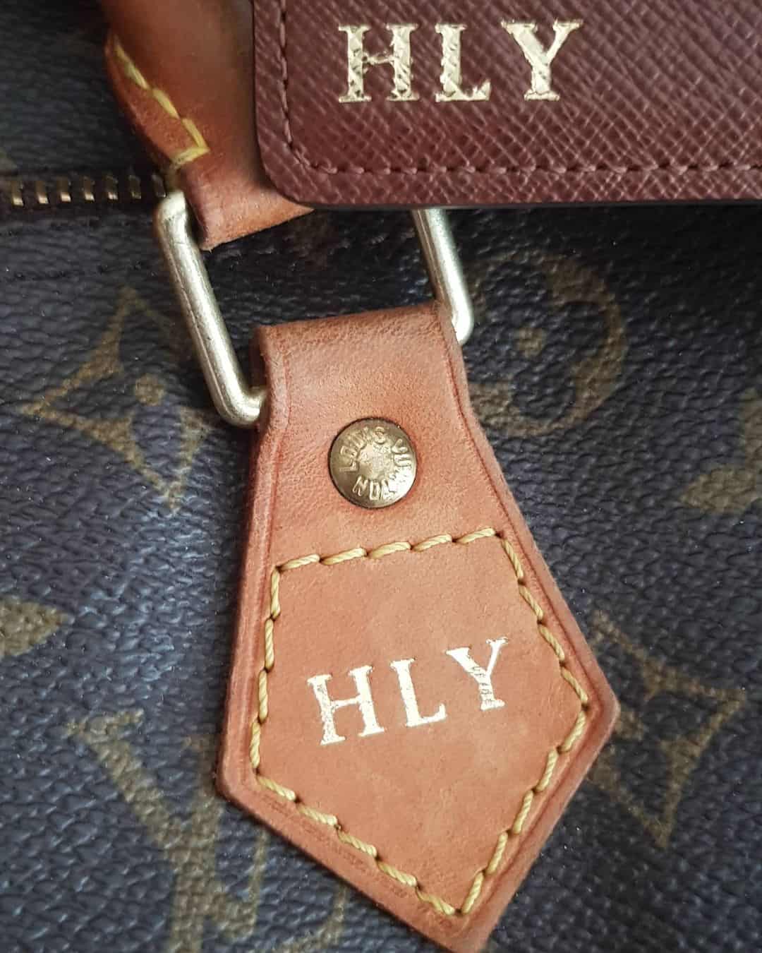 LV Hot Stamp Fading
