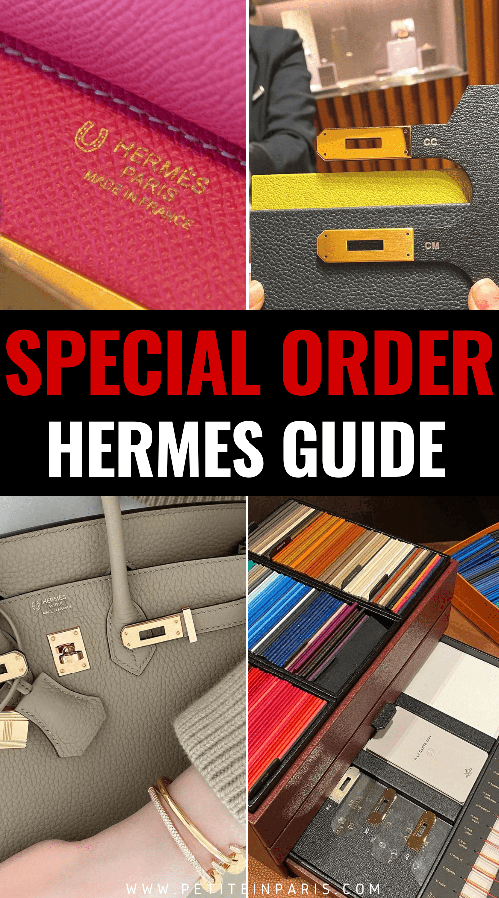 Special Order Hermes Guide, Customized Hermes Birkin Guide
