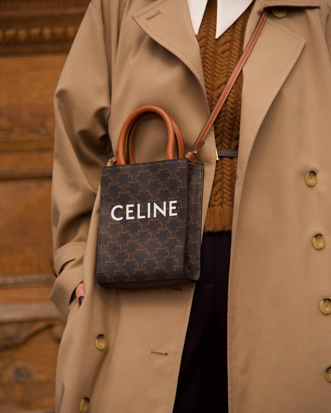 Celine Crossbody Logo Bag