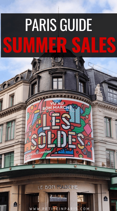 Summer and Winter Sales in Paris Guide 2024 • Petite in Paris