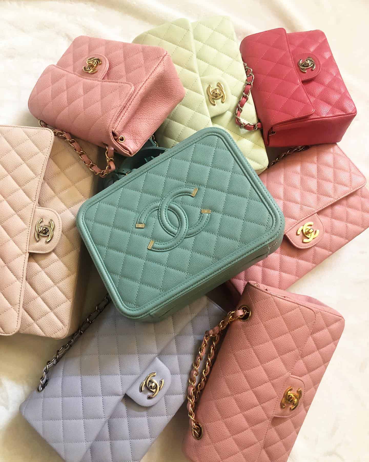 Many Color Chanel bags Chanel price increase list in Europe