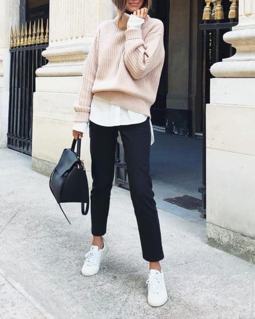 5 Best Sneakers to Wear to the Office • Petite in Paris