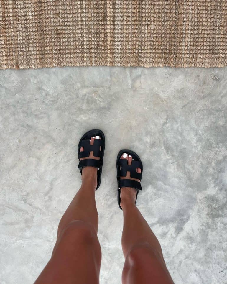 Hermès Chypre Sandals Review • Petite in Paris
