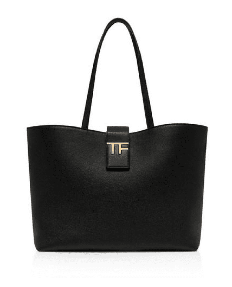 Tom Ford Small East/West Grained Leather Tote 