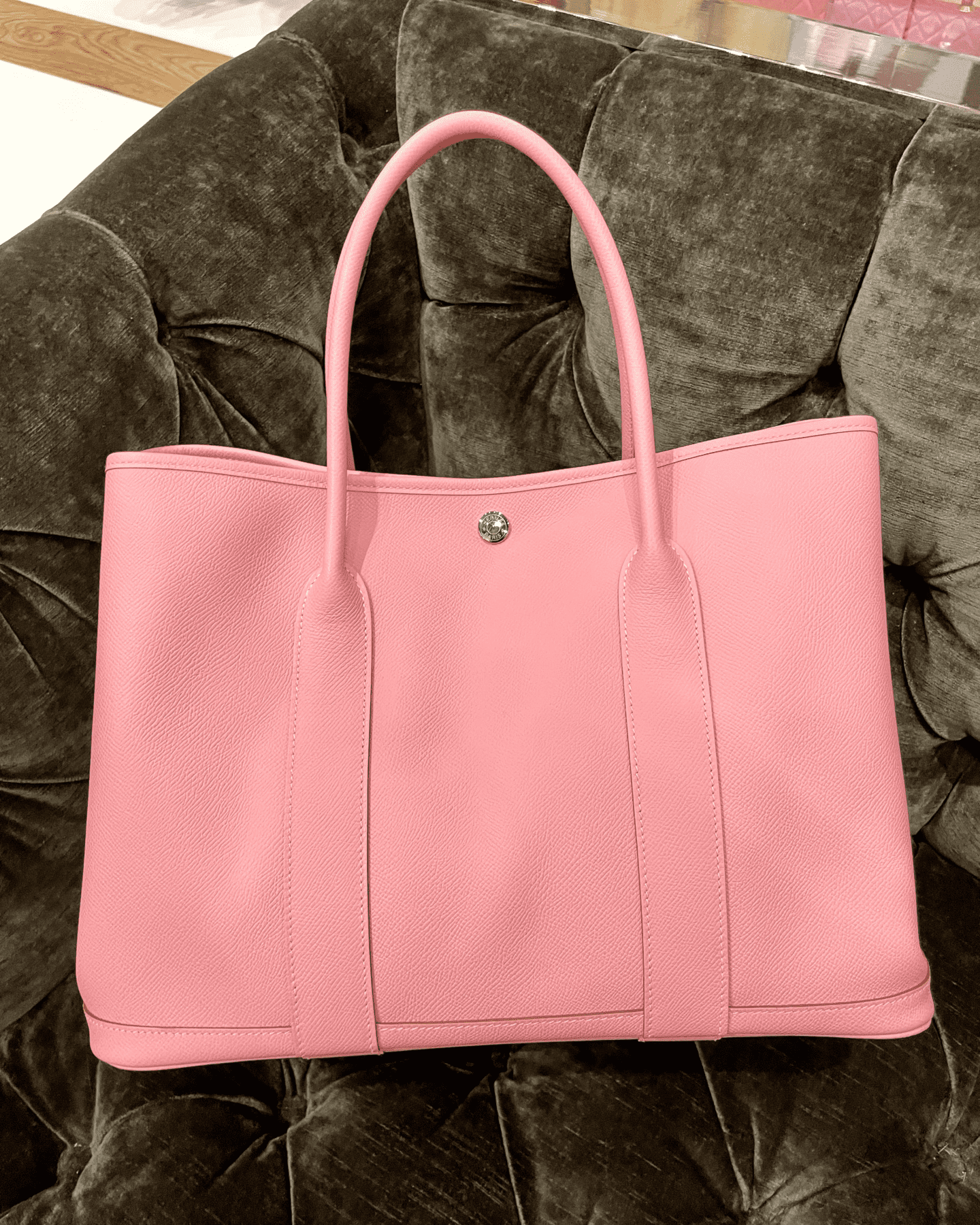 Hermes Pink Garden Party Bag Review