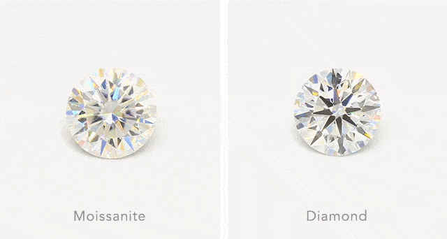 moissanite vs lab grown diamond 