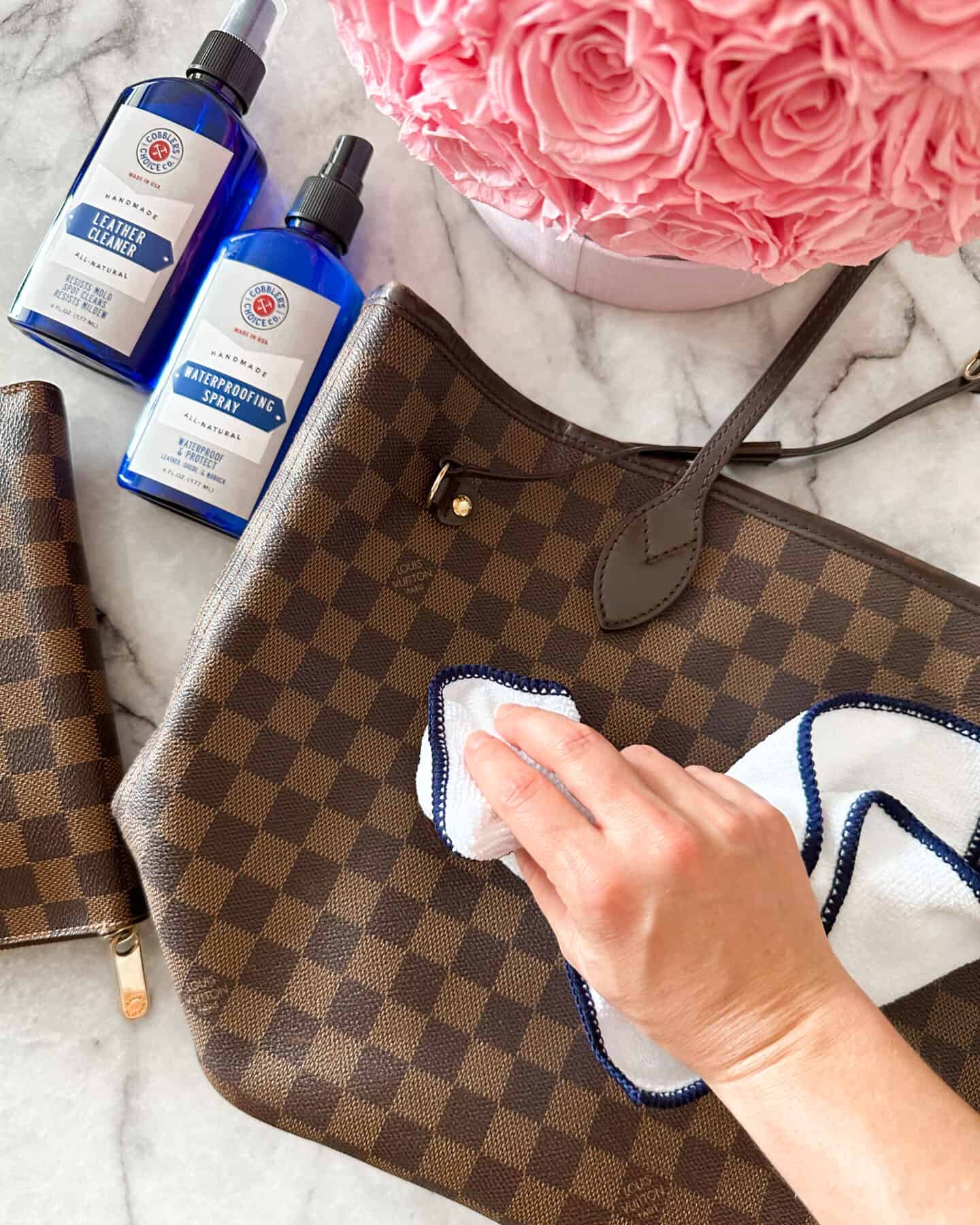Best way to clean a Louis Vuitton canvas bag