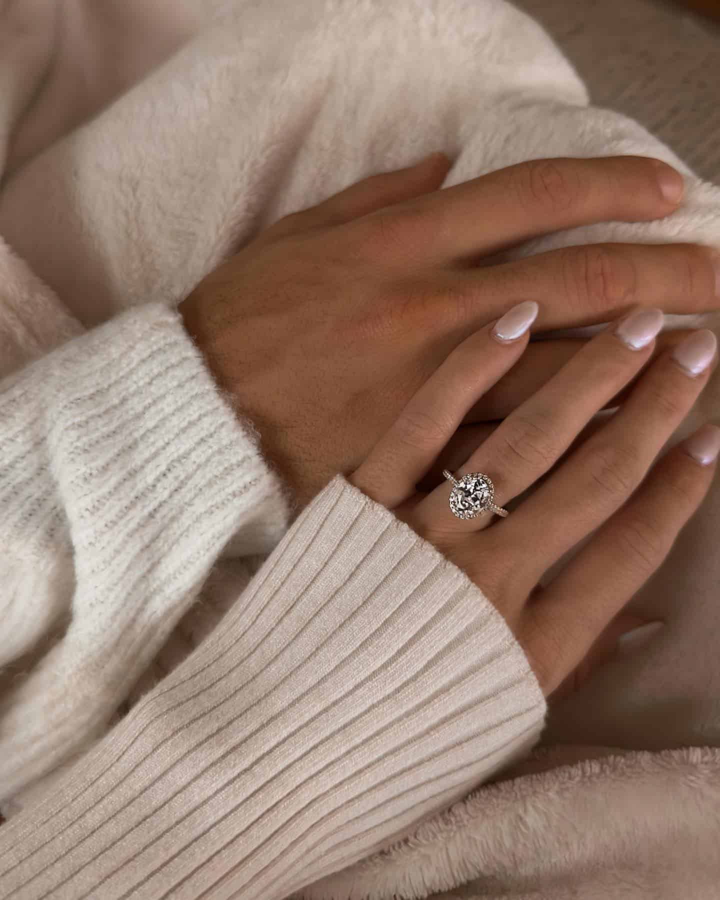 Is it okay to buy a diamond alternative engagement ring