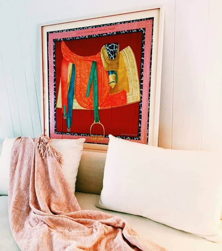 15 Framed Hermes Scarf ideas For Your Home • Petite in Paris
