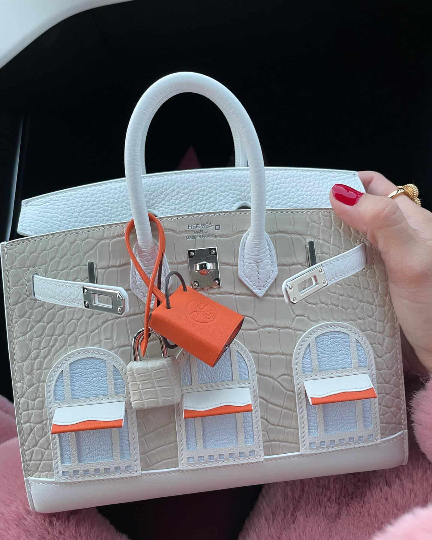 limited edition Hermes birkin size 20 Faubourg