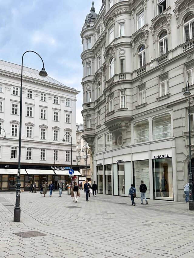 Luxury Shopping in Vienna, Austria