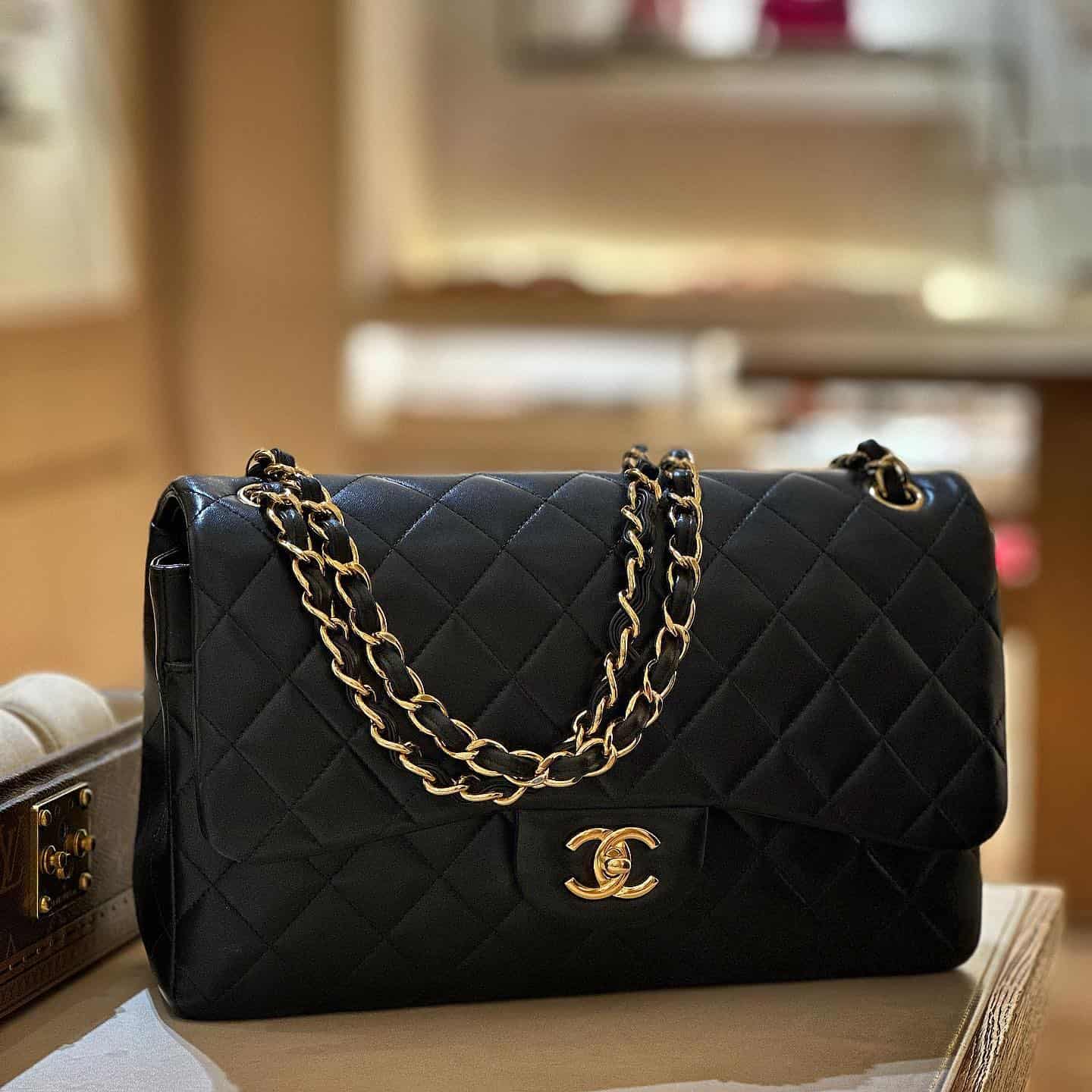 Classic Black Chanel bag investment piece