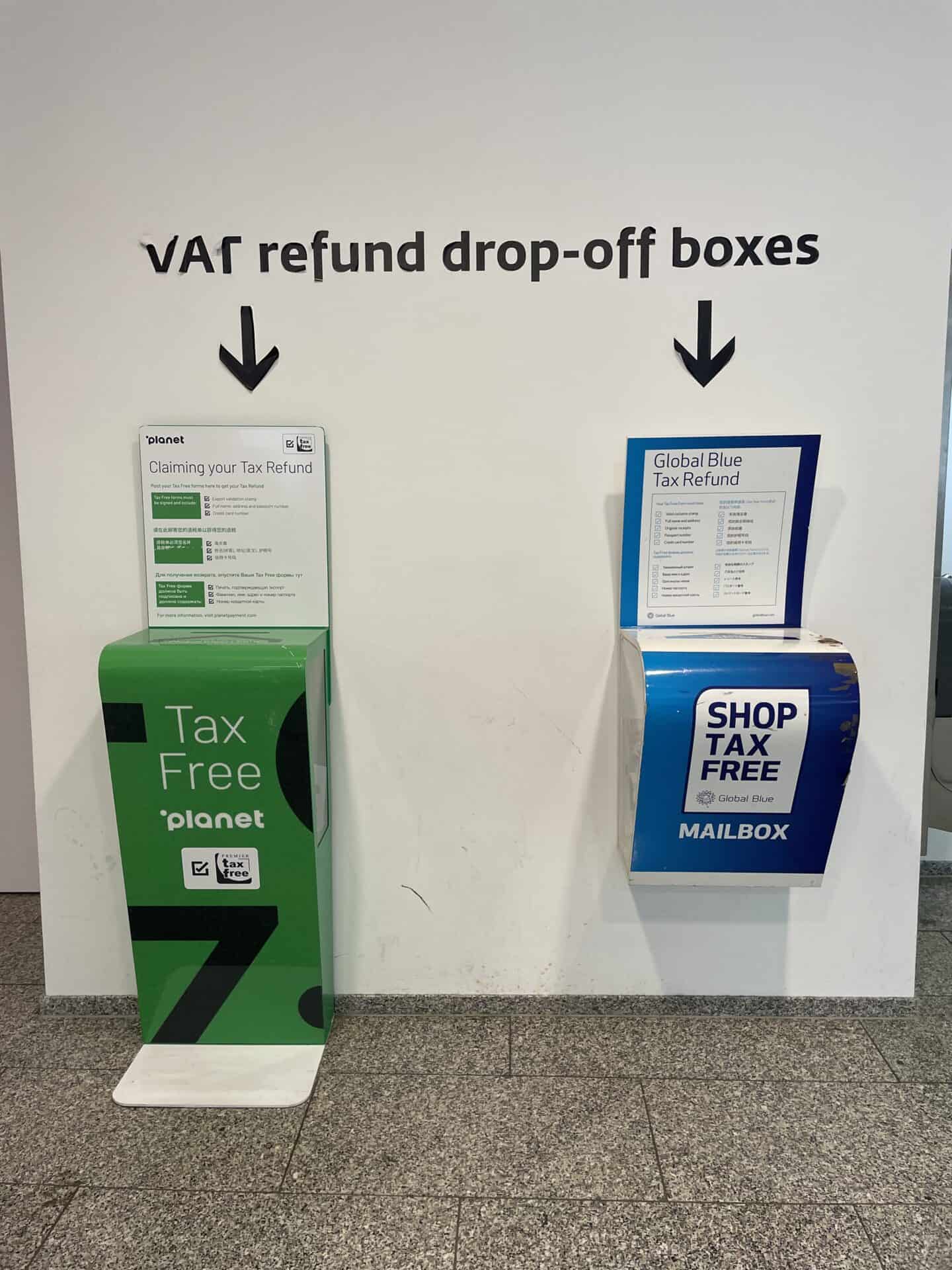 VAT TAX refund in Dubai and Paris