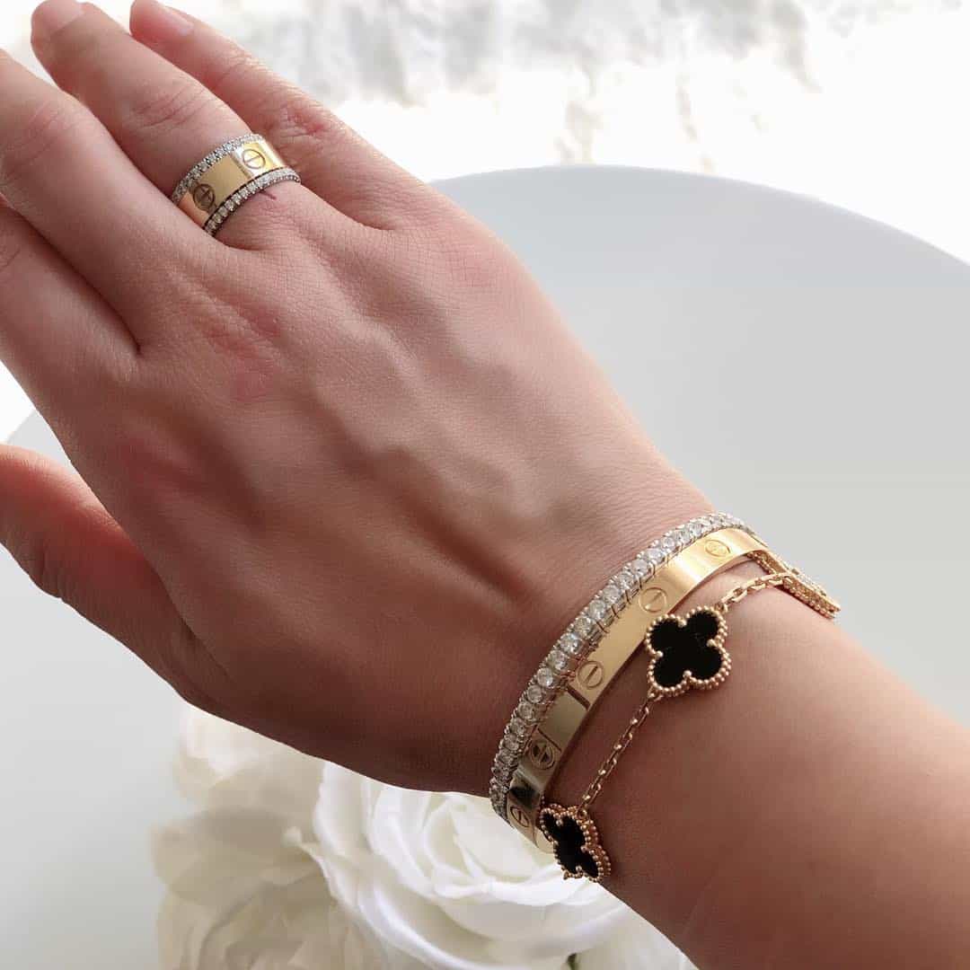 Authentic the Cartier Love bracelet