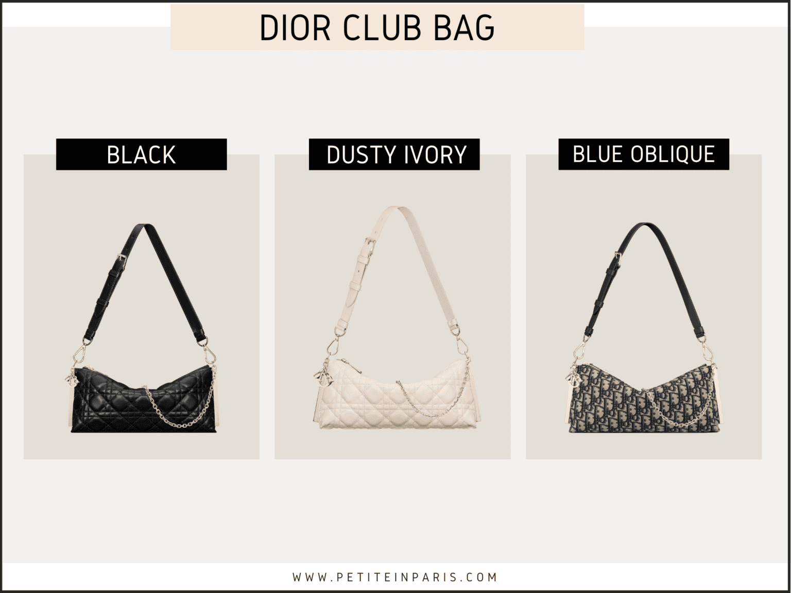 Cheapest Dior Bags in 2023 • Petite in Paris