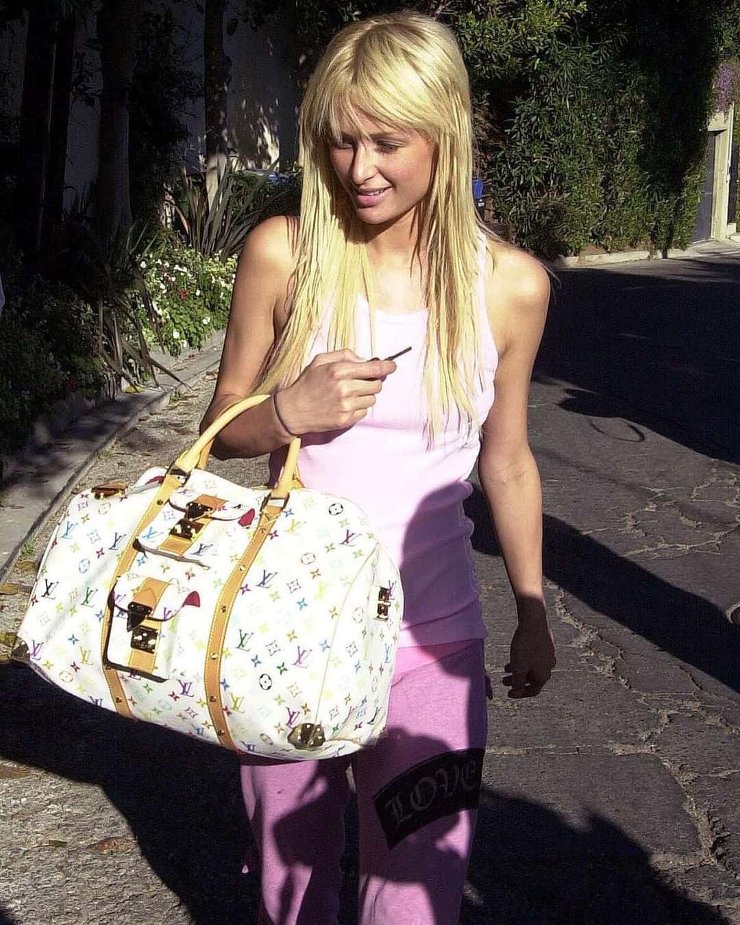Paris Hilton made LV Multicolor bags popular