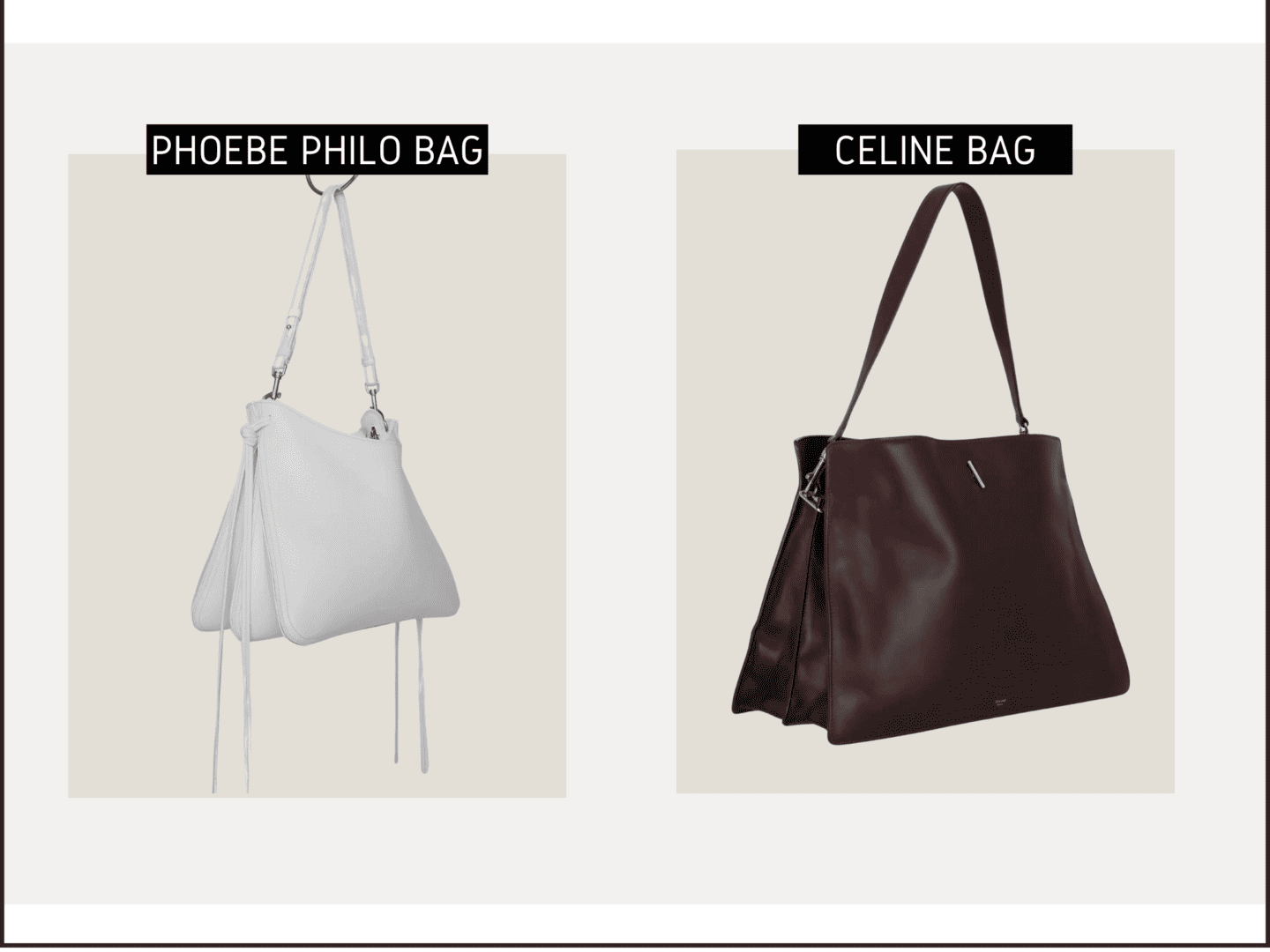 Phoebe Philo Bag Vs Celine Bag