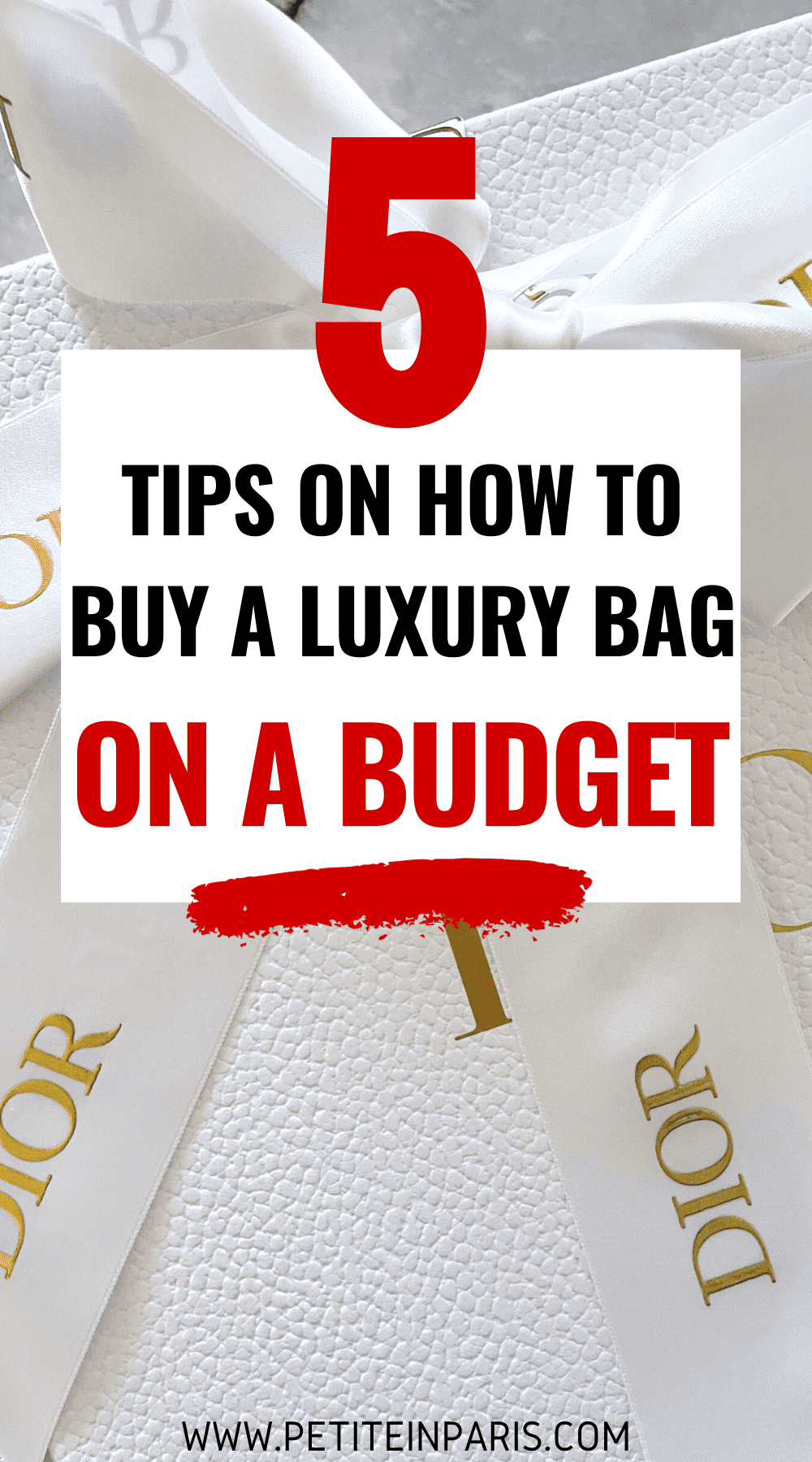HOW TO BUY A LUXURY BAG ON A BUDGET