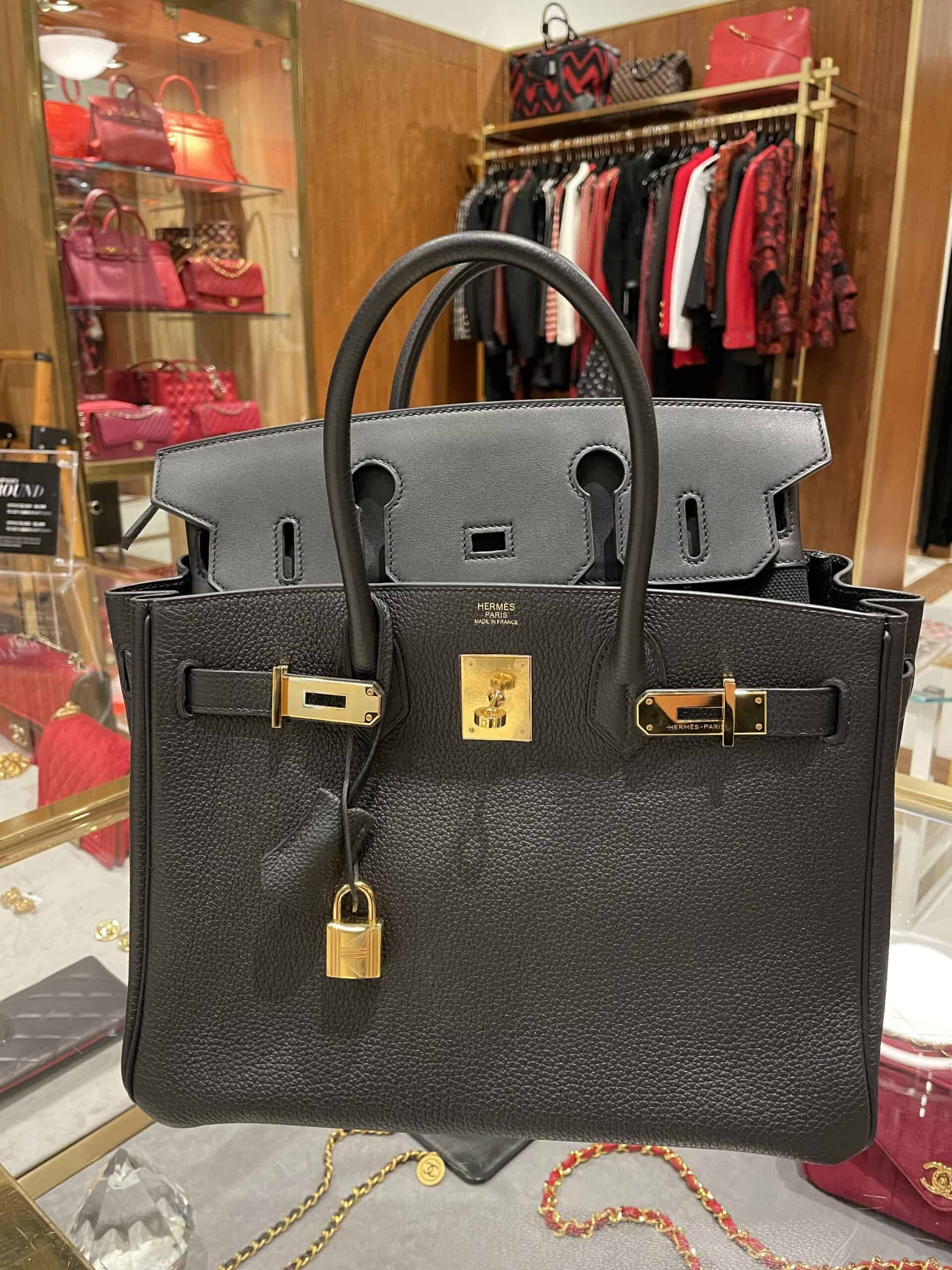 Hermes Birkin Black with insert